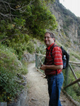 The happy wanderer, Riomaggiore