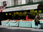 Fruit market Rue Cler